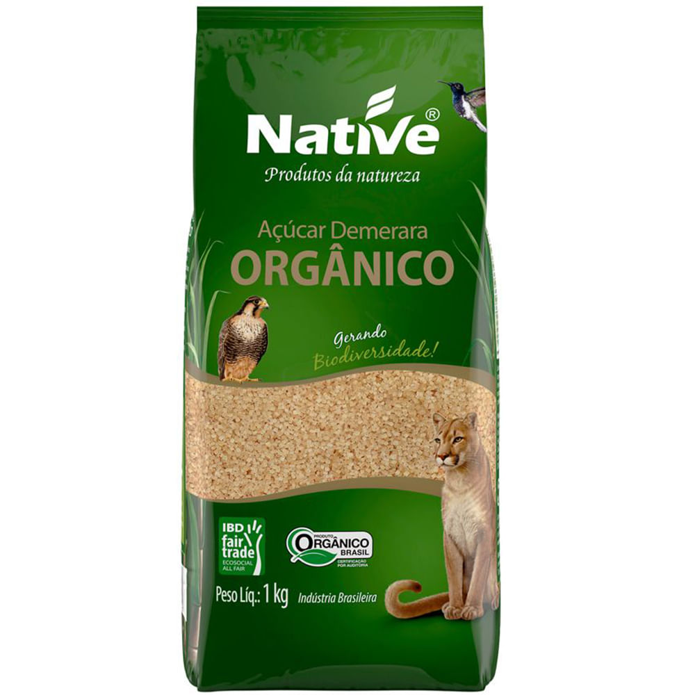 AÇUCAR DE MERARA ORGANICO MATIVE (1 KG)